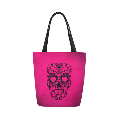 Skull20170342_by_JAMColors Canvas Tote Bag (Model 1657)