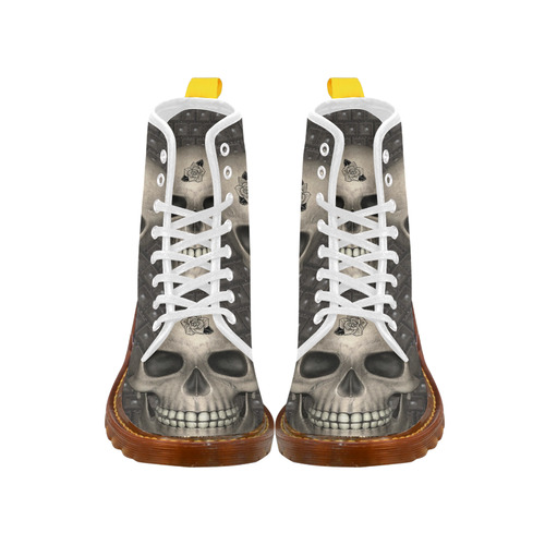 317 new Skull A by JamColors Martin Boots For Women Model 1203H