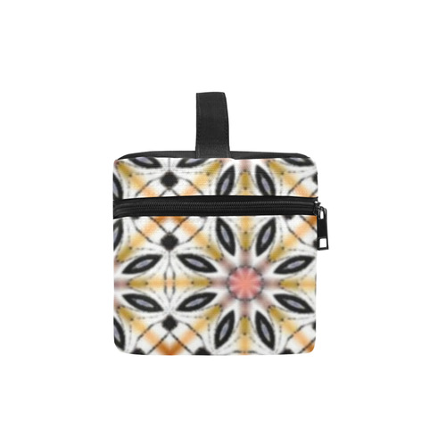 Geometric Quilt Pattern Lunch Bag/Large (Model 1658)