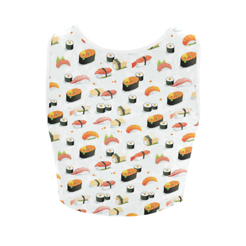 Sushi Lover Women's Crop Top (Model T42)