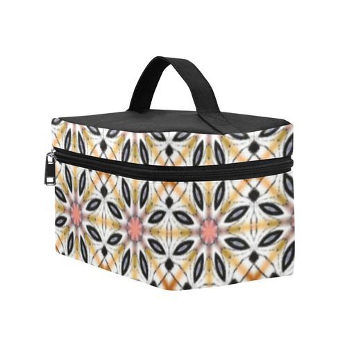 Geometric Quilt Pattern Lunch Bag/Large (Model 1658)