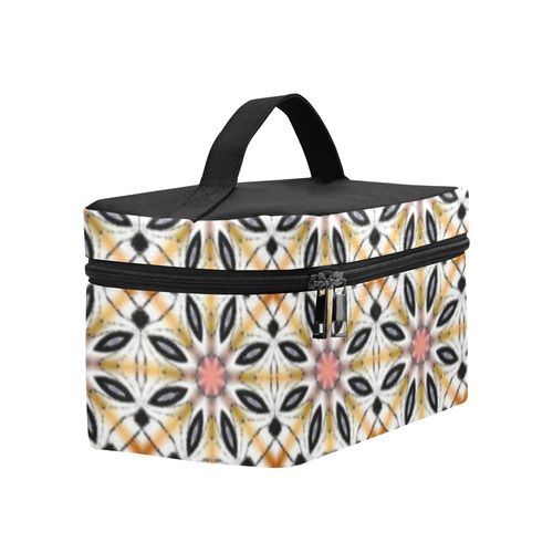 Geometric Quilt Pattern Lunch Bag/Large (Model 1658)