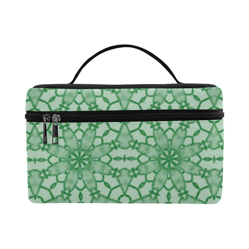 Sexy Green on Green Lace Lunch Bag/Large (Model 1658)