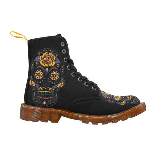 swirl skull Martin Boots For Women Model 1203H