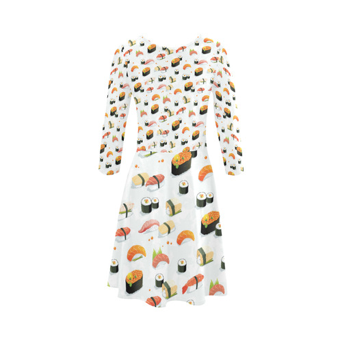 Sushi Lover 3/4 Sleeve Sundress (D23)