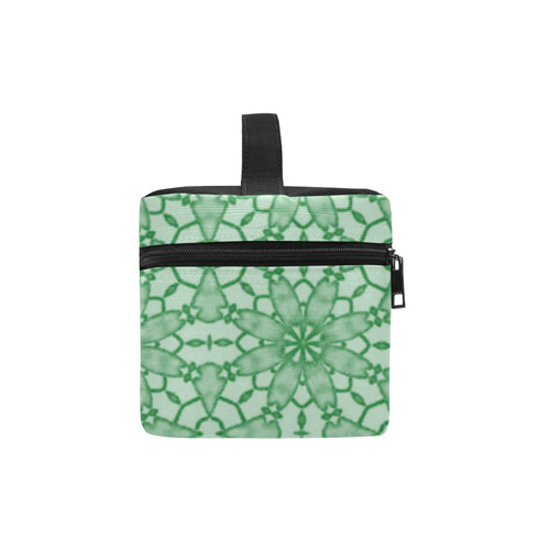 Sexy Green on Green Lace Lunch Bag/Large (Model 1658)