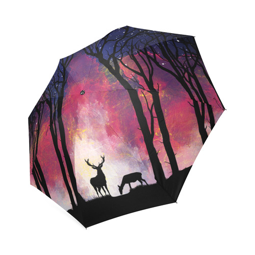 Forest Umbrella Foldable Umbrella (Model U01)