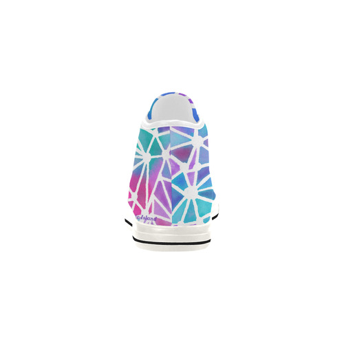 Mosaic. Inspired by the Magic Island of Gotland. Vancouver H Women's Canvas Shoes (1013-1)