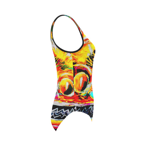 Katze Vest One Piece Swimsuit (Model S04)