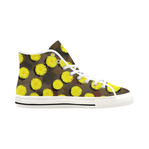 Tussilago. Inspired by the Magic Island of Gotland. Vancouver H Women's Canvas Shoes (1013-1)