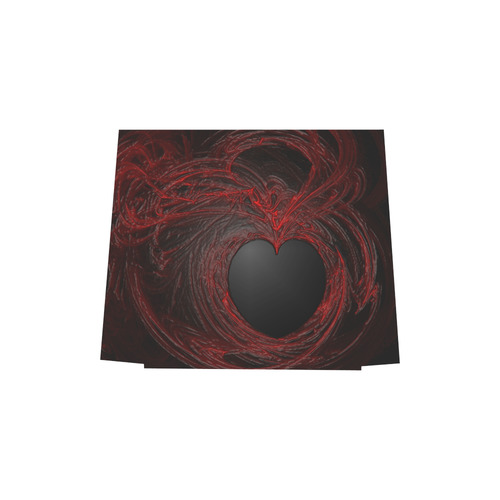 Dark Gothic Heart Paint With Blood Euramerican Tote Bag/Small (Model 1655)