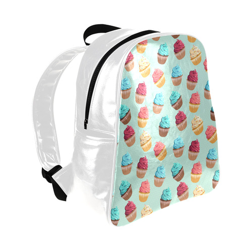 Cup Cakes Party Multi-Pockets Backpack (Model 1636)