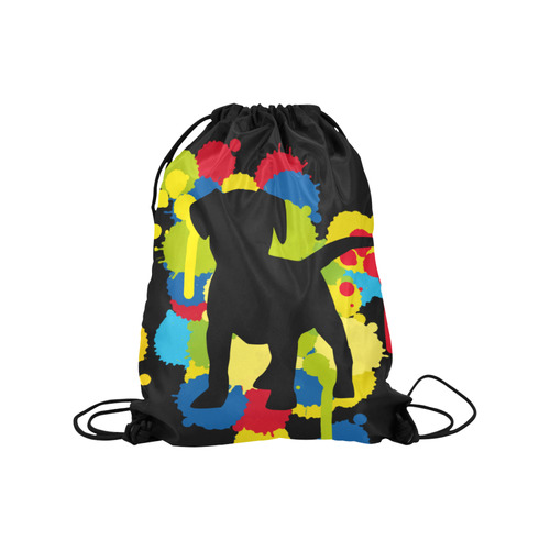 Lovely little Buddy Medium Drawstring Bag Model 1604 (Twin Sides) 13.8"(W) * 18.1"(H)