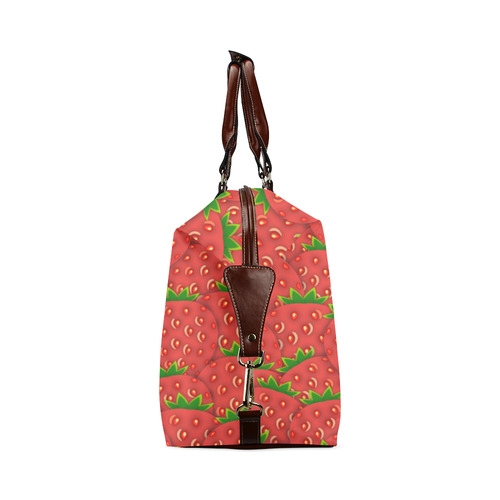 Strawberry Patch Classic Travel Bag (Model 1643) Remake