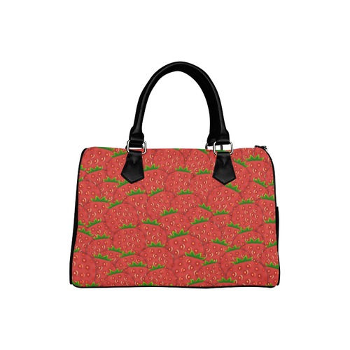 Strawberry Patch Boston Handbag (Model 1621)