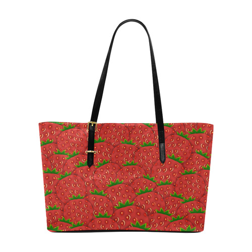 Strawberry Patch Euramerican Tote Bag/Large (Model 1656)