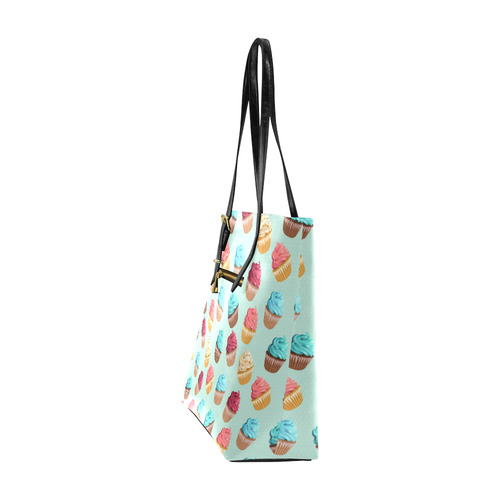 Cup Cakes Party Euramerican Tote Bag/Small (Model 1655)