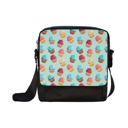 Cup Cakes Party Crossbody Nylon Bags (Model 1633)