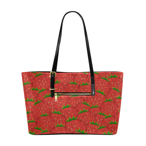 Strawberry Patch Euramerican Tote Bag/Large (Model 1656)