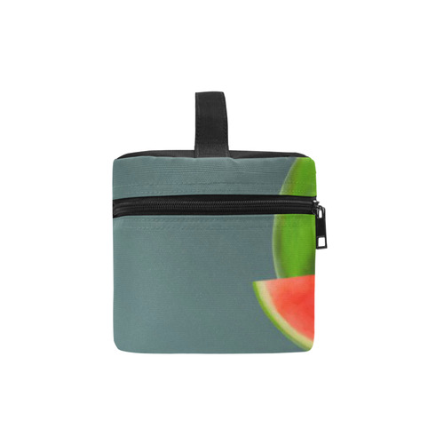 Watercolor Watermelon, red green and sweet Cosmetic Bag/Large (Model 1658)