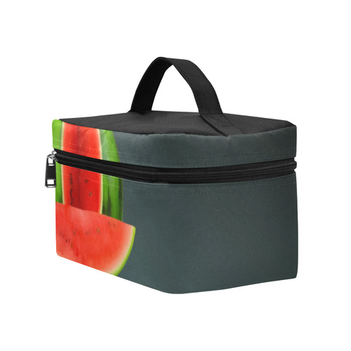 Watercolor Watermelon, red green and sweet Cosmetic Bag/Large (Model 1658)