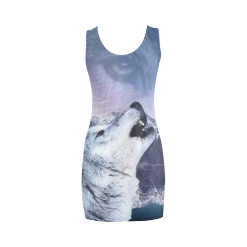 HOWLING WOLVES DRESS Medea Vest Dress (Model D06)