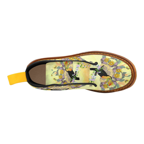 Toucan with flowers Martin Boots For Men Model 1203H