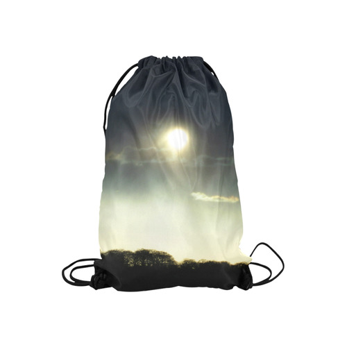 Sunset Small Drawstring Bag Model 1604 (Twin Sides) 11"(W) * 17.7"(H)