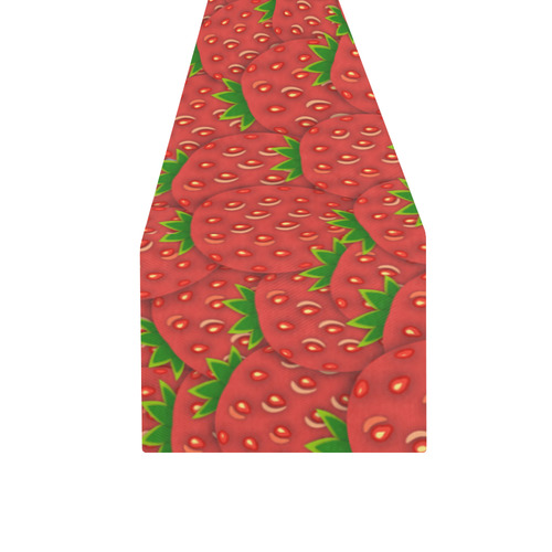 Strawberry Patch Table Runner 16x72 inch