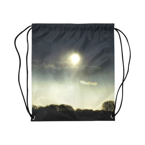 Sunset Large Drawstring Bag Model 1604 (Twin Sides)  16.5"(W) * 19.3"(H)
