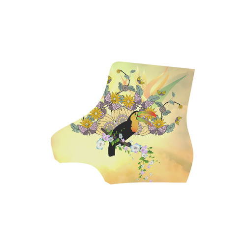 Toucan with flowers Martin Boots For Men Model 1203H