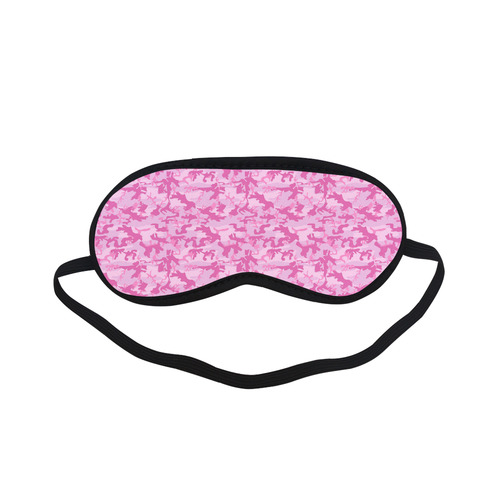 Shocking Pink Camouflage Pattern Sleeping Mask