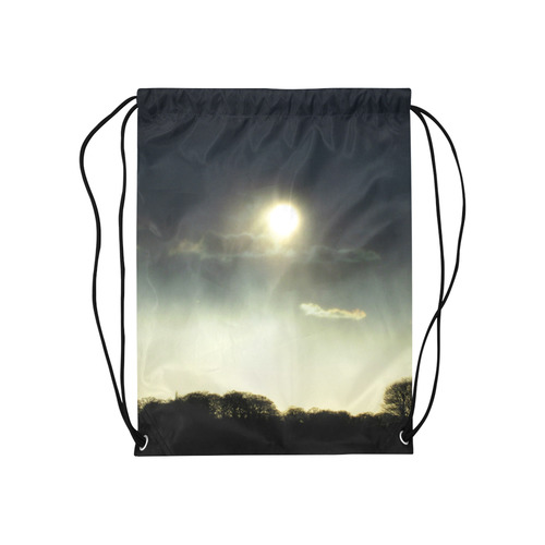Sunset Medium Drawstring Bag Model 1604 (Twin Sides) 13.8"(W) * 18.1"(H)
