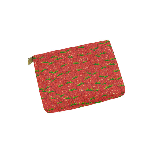 Strawberry Patch Carry-All Pouch 6''x5''