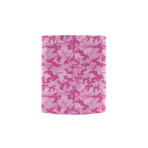 Shocking Pink Camouflage Pattern Custom Morphing Mug