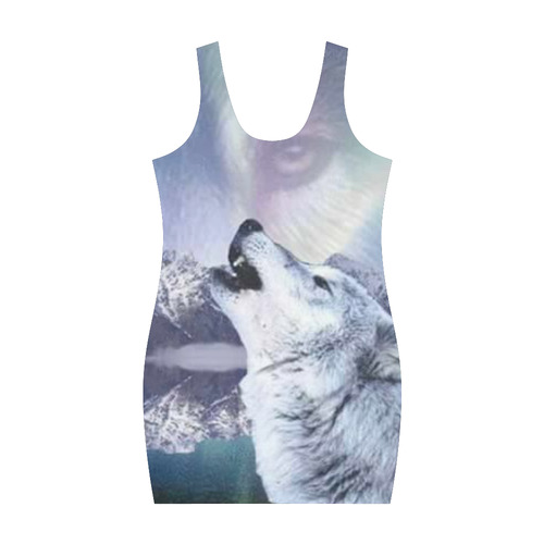 HOWLING WOLVES DRESS Medea Vest Dress (Model D06)