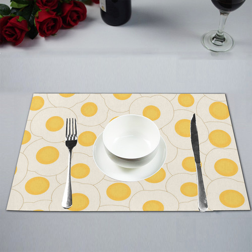 Fried Eggs Placemat 12''x18''