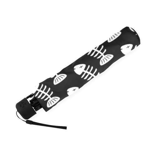 Fish Bones Pattern Foldable Umbrella (Model U01)