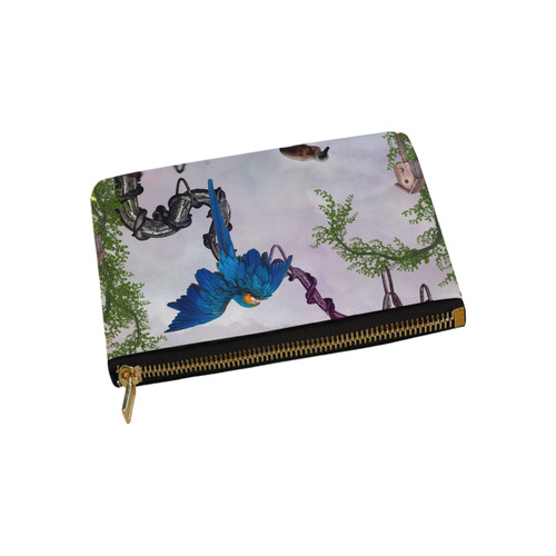 Awesome parrot Carry-All Pouch 9.5''x6''