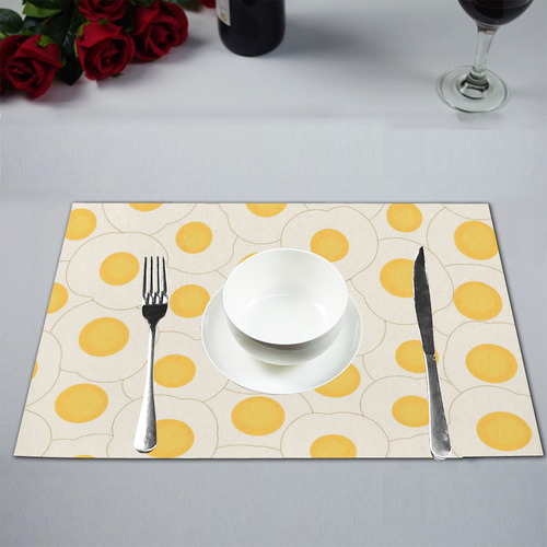 Fried Eggs Placemat 12’’ x 18’’ (Two Pieces)