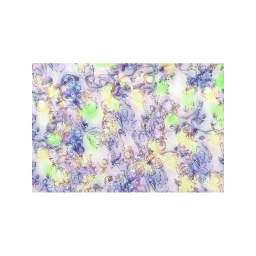 softly floral B by JamColors Placemat 12’’ x 18’’ (Set of 4)