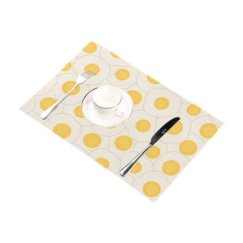 Fried Eggs Placemat 12’’ x 18’’ (Two Pieces)