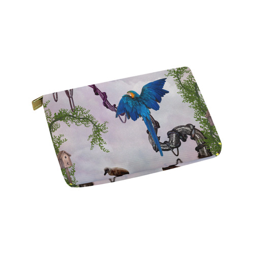 Awesome parrot Carry-All Pouch 9.5''x6''