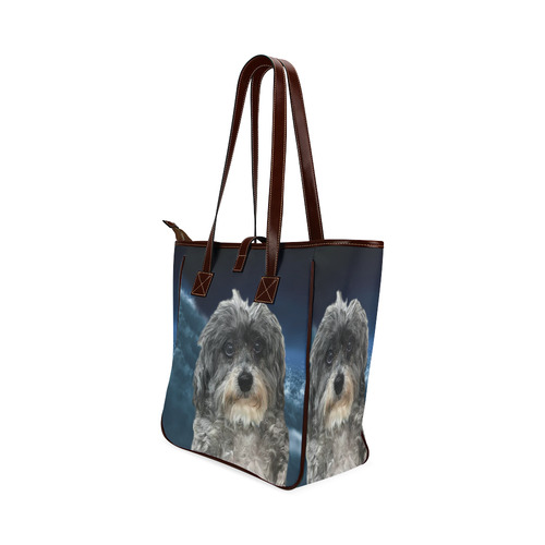 Dog Poodle Cross Classic Tote Bag (Model 1644)