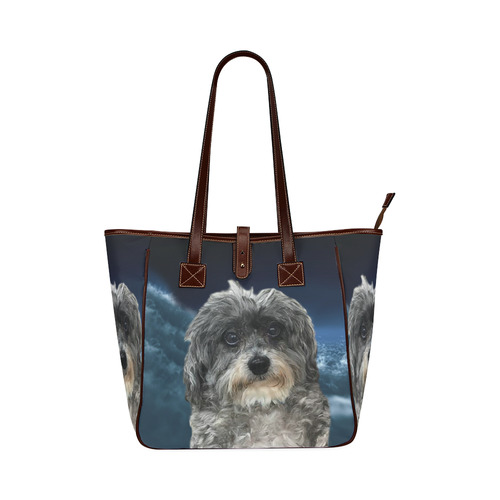 Dog Poodle Cross Classic Tote Bag (Model 1644)