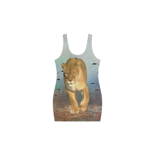 Wonderful lioness Medea Vest Dress (Model D06)