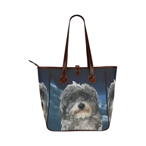 Dog Poodle Cross Classic Tote Bag (Model 1644)