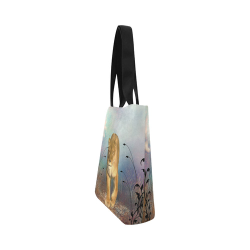 Wonderful lioness Canvas Tote Bag (Model 1657)