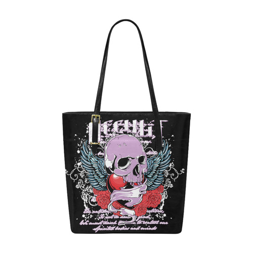 Sugar Skull Euramerican Tote Bag/Small (Model 1655)