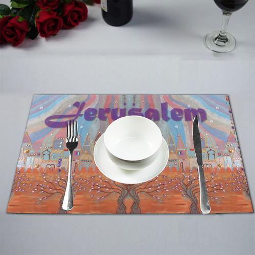 Jerusalem 4 Placemat 12’’ x 18’’ (Set of 6)